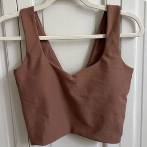 YPB Brown Sleeveless Women's Top